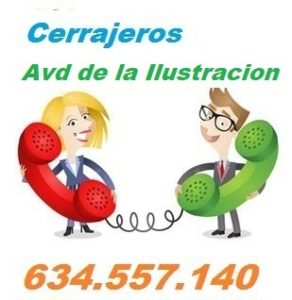 Telefono de la empresa cerrajeros Avenida de la Ilustracion